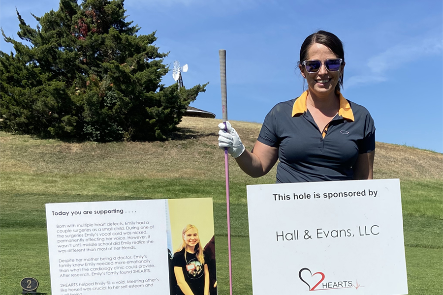 Hall & Evans Proudly Supports 2Hearts’ Annual Golf Tournament
