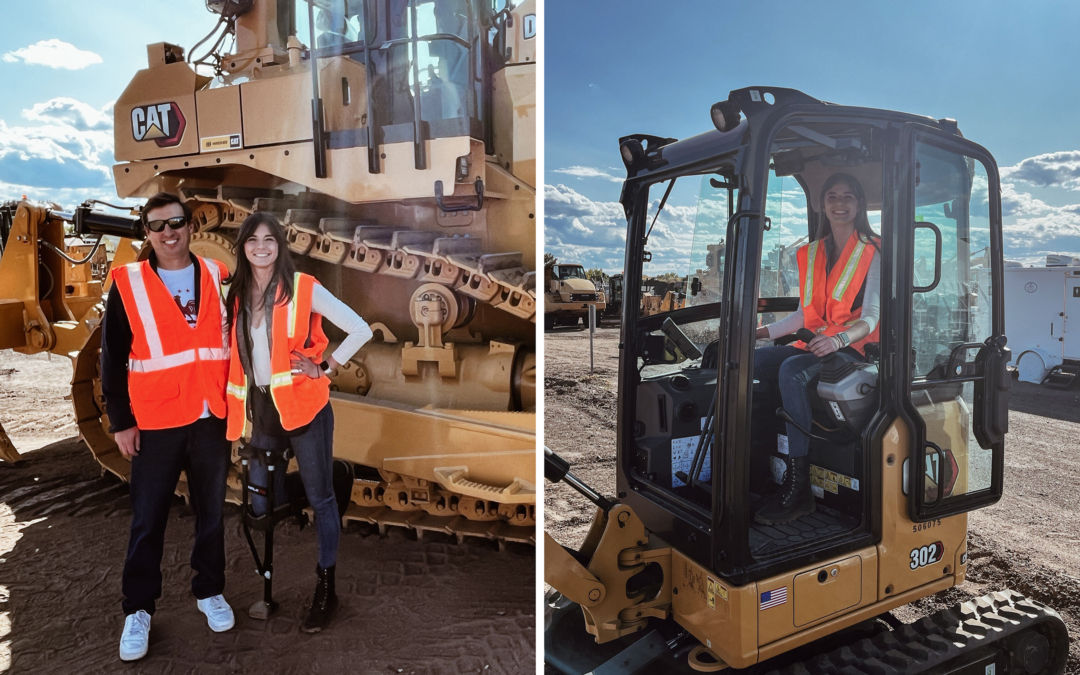 Serena Gudino and Ethan Zweig Compete in AGC Equipment Rodeo